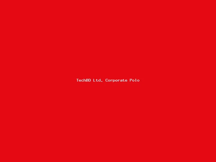 TechBD Ltd. Corporate Polo