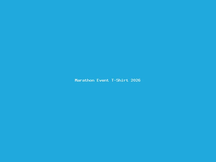 Marathon Event T-Shirt 2026